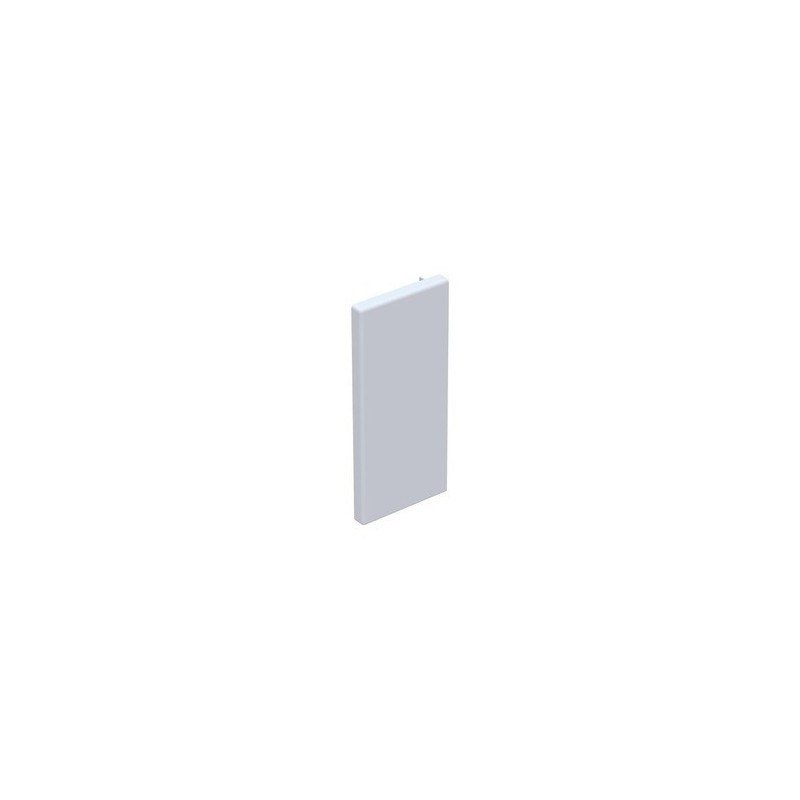 EMBOUT D'EXTREMITE POUR MOULURE PVC 10x20 BLANC