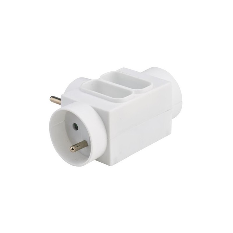 QUADRIPLITE 2x2P+T 16A / 2x2P 6A