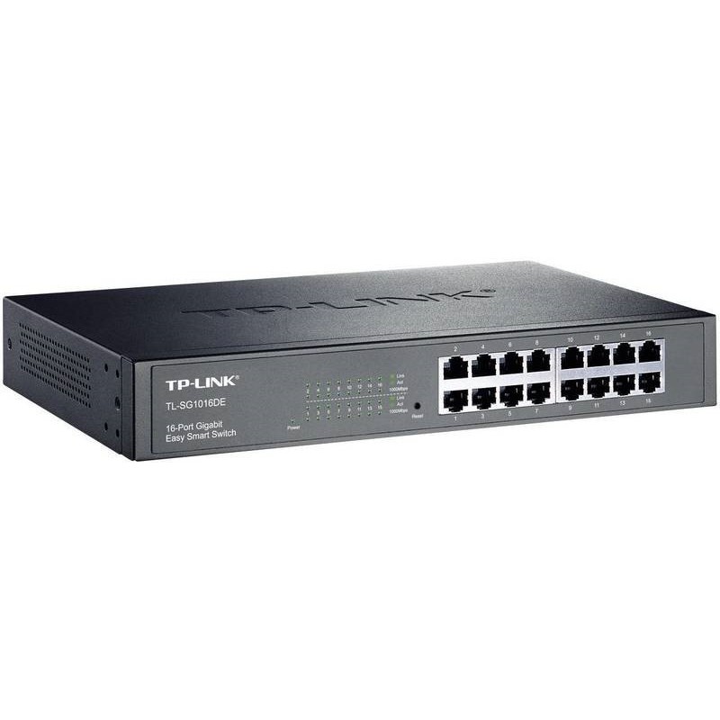 SWITCH 16 PORTS RJ45 10/100/1000Mbps RACKABLE