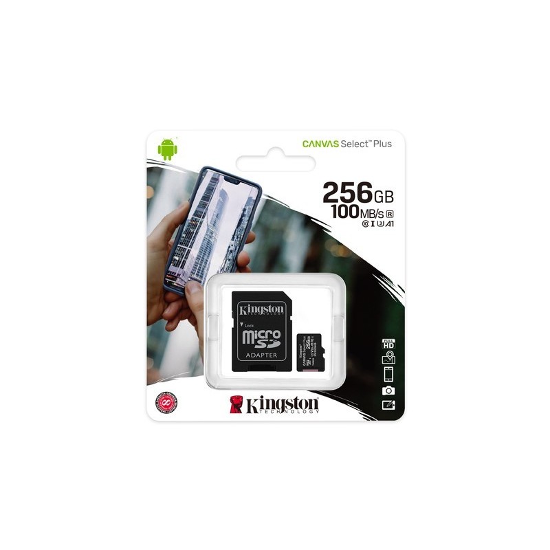CARTE MICRO SDXC 256Go AVEC ADAPTATEUR SD