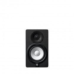 ENCEINTE DE STUDIO NOIRE 2 VOIES BOOMER 5" TWEETER 1" AMPLIFIEE 70W