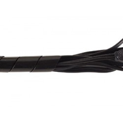 GAINE CACHE-FILS SPIRALEE 10m NOIRE