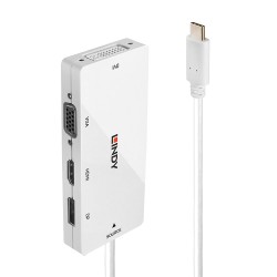 CONVERTISSEUR USB C 3.1 VERS HDMI/DISPLAYPORT/DVI/VGA
