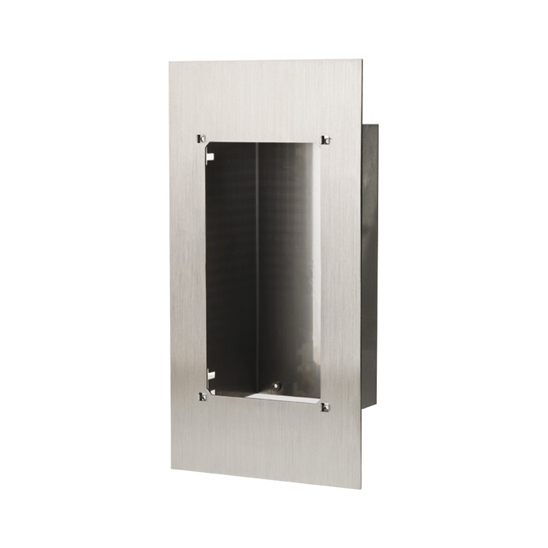 PLAQUE DE FINITION INOX POUR PLATINE DE RUE JODF/JPDVF