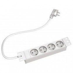 BLOC ALIMENTATION 4 PRISES 1U POUR COFFRET 10"