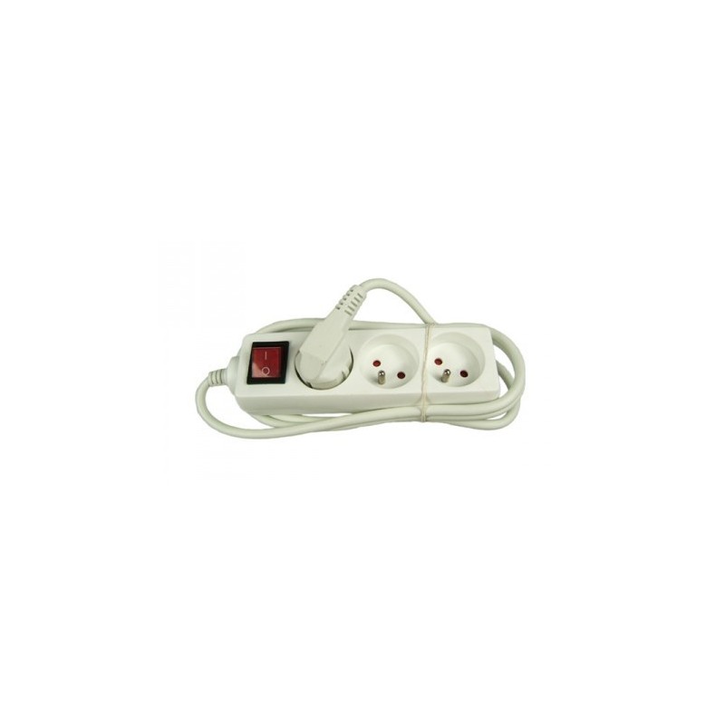 BLOC ELECTRIQUE 3 PRISES + INTER