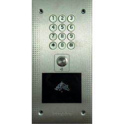 CLAVIER CODE 12 TOUCHES INOX + LECTEUR MAIN LIBRES VIGIK
