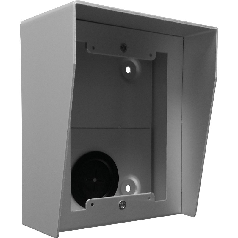 BOITIER SAILLIE AVEC VISIERE POUR PLATINE DE RUE NEXA INOX