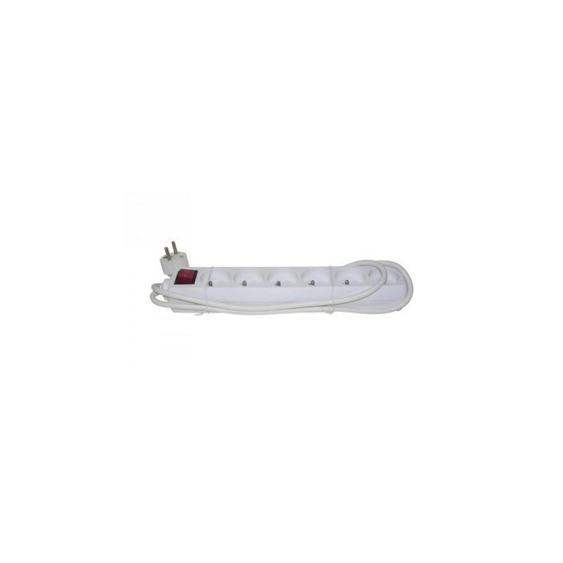 BLOC ELECTRIQUE 6 PRISES + INTER