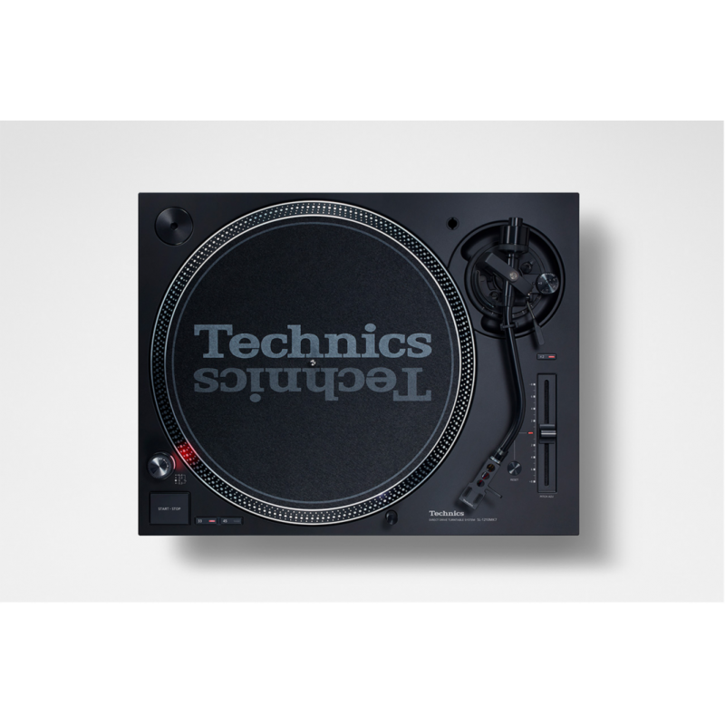 PLATINE VINYLE NOIRE A ENTRAINEMENT DIRECT SANS CELLULE