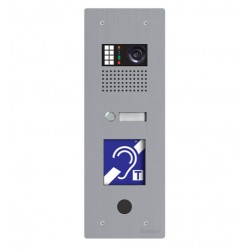 PLATINE DE RUE MONOBLOC 1 BP AVEC BOUCLE MAGNETIQUE