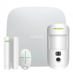 KIT ALARME SANS FIL CONTACT DE PORTE/DETECTEUR IR-CAM/TELECO