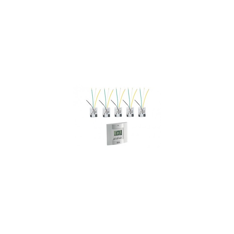 PACK COMMANDE RADIO VOLET ROULANT - 1 INTERRUPTEUR EMETTEUR TYXIA 253