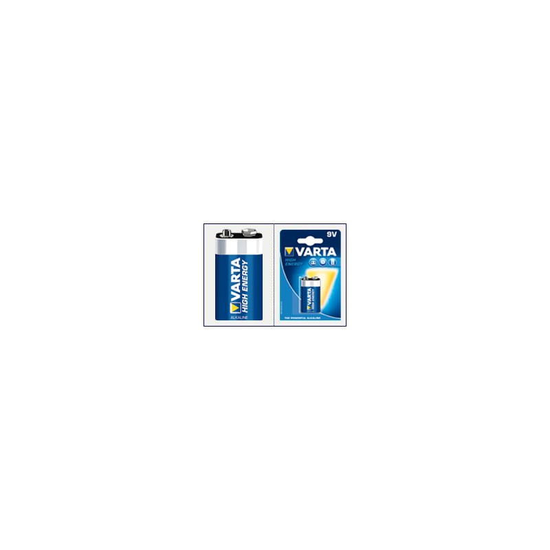 PILE VARTA 9V 6LR61 HIGH ENERGY