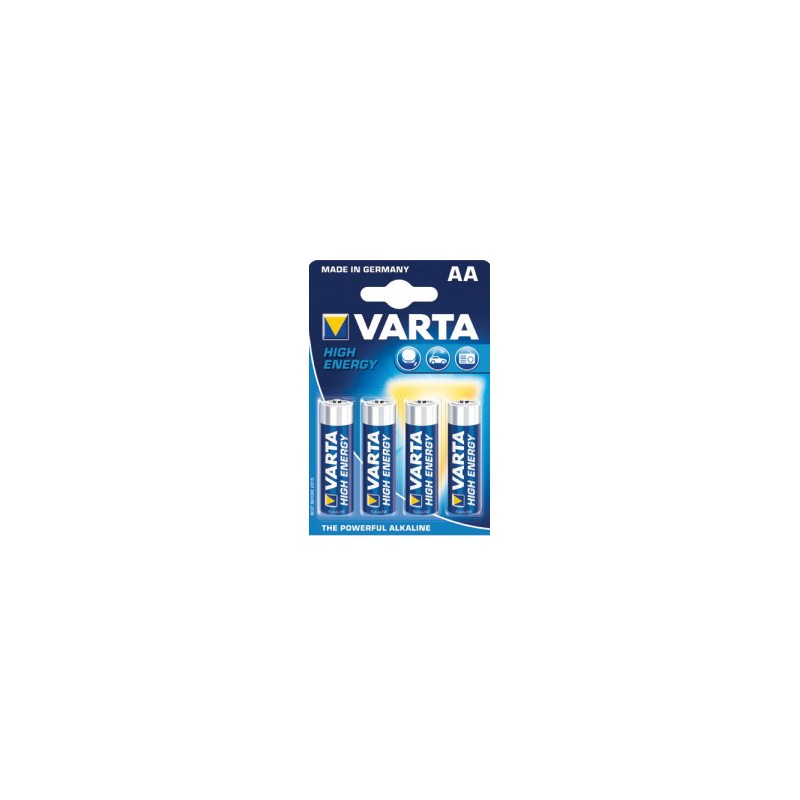 PILES VARTA x4 LR6 HIGH ENERGY 