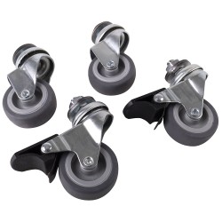 KIT DE 4 ROULETTES POUR BAIE