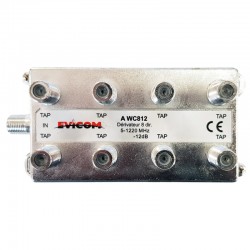 DERIVATEUR 8D 12dB 5-1220MHZ TERMINAL