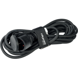 RALLONGE SECTEUR 3m NOIRE 3x1.5mm HO7RN-F IP44