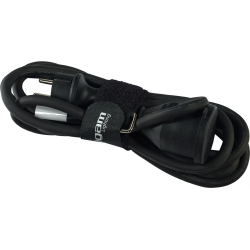 RALLONGE SECTEUR 5m NOIRE 3x1.5mm HO7RN-F IP44