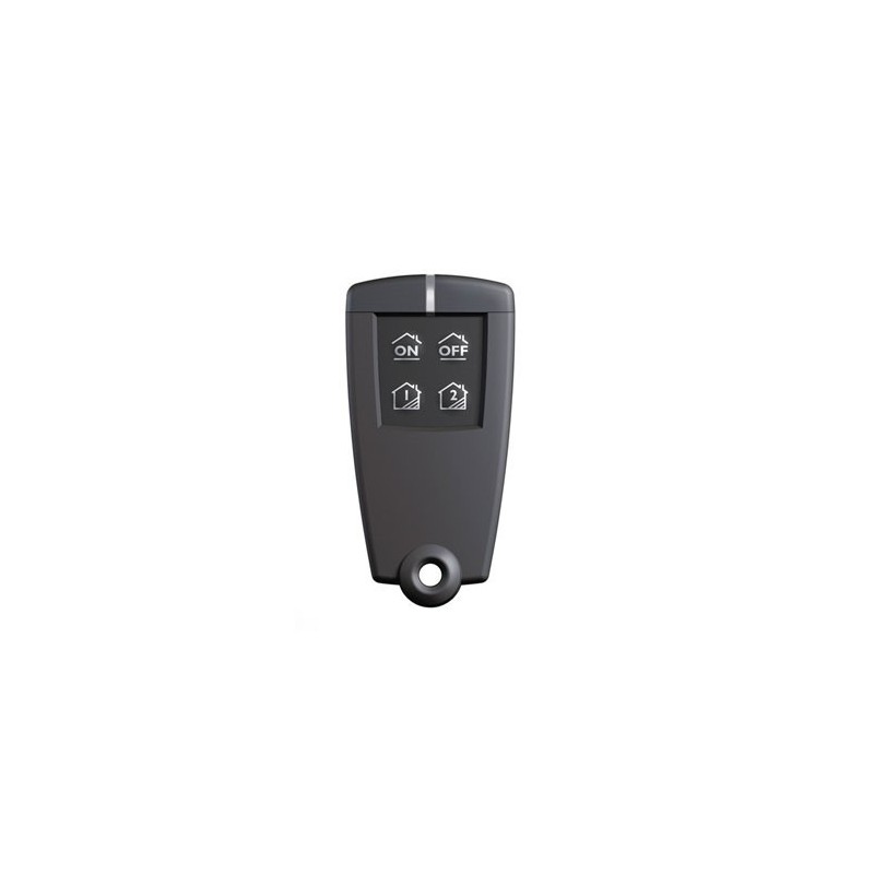 TELECOMMANDE PORTE-CLE 4TOUCHES BI-DIR RADIO