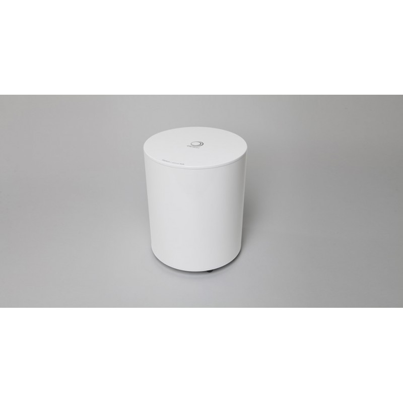 SUBWOOFER ACTIF BASS REFLEX BLANC