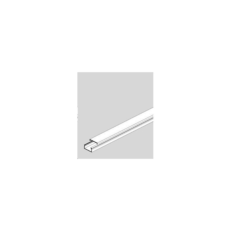 MINI MOULURE PVC 15x30 BLANC (au mètre)