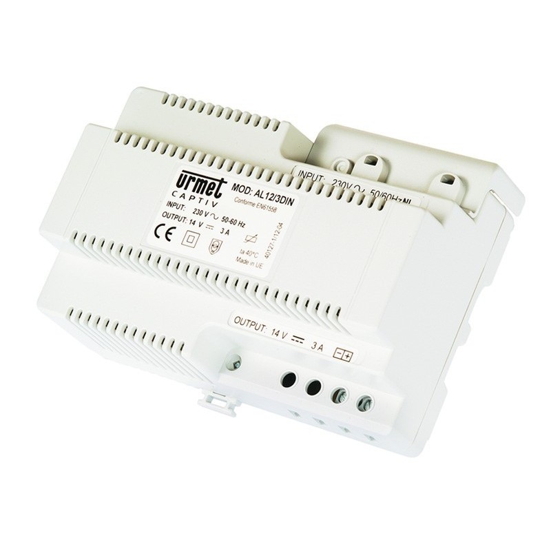 ALIMENTATION 12VCC 3A RAIL DIN